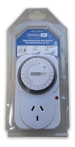 Temporizador Mecanico Programable Reloj Timer Industrias Sur 0