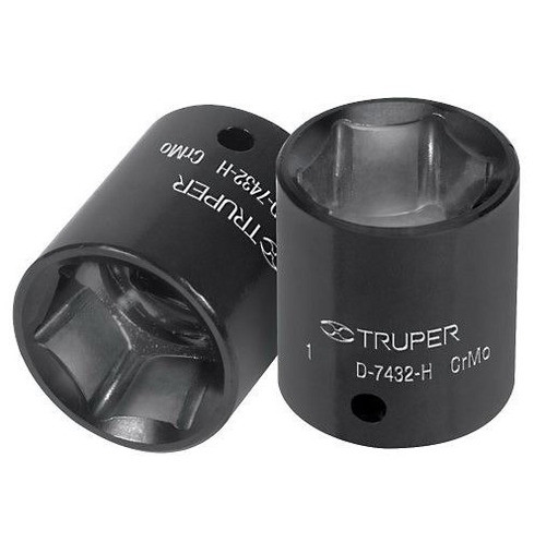 Dados De Impacto,encastre ½  De 18mm  Truper  D-7418-m 0