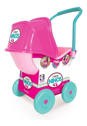 Carrinho De Boneca Ninos Reborn Mega Promoção Cotiplas 0