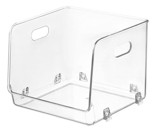 Recipiente De Armazenamento De Mesa Empilhável Em Acrílico 0