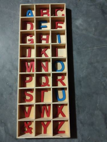 Letras Montessori 0