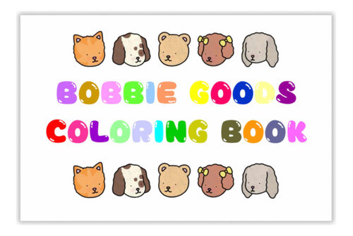 Libro Para Colorear Bobbie Goods 0