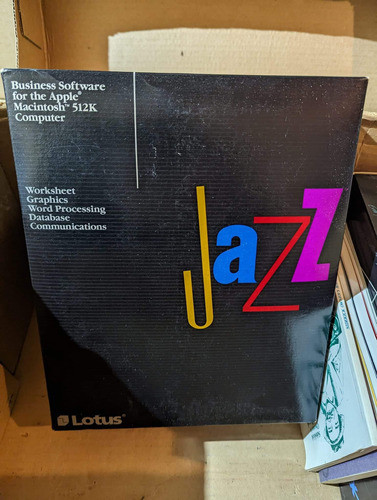 Lotus Jazz Para Apple Macintosh - Retro No Pc Ibm Commodore 0