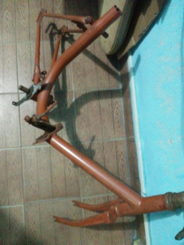 Cuadro Bicicleta Plegable Usado Con Detalles De Uso. 0