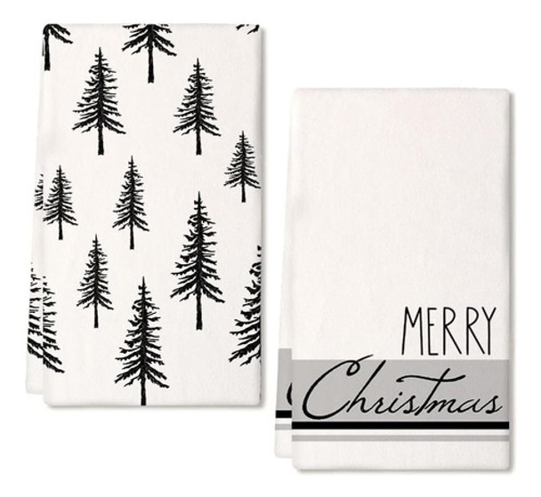 Repasadores Navideños 45x65cm 2 Unidades 0