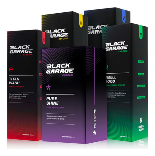 Pack Black Garage Productos Premium Para Autos 0