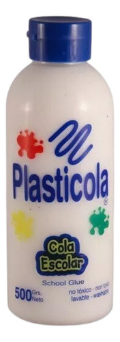 Plasticola Pegamento Escolar Blanco 500g. 0