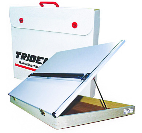 Prancheta Trident Mod 5002 A2 Desenho Técnico Régua Paralela 0