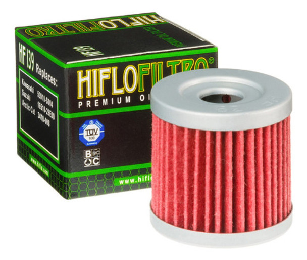 Filtro Aceite Hiflofiltro Hf139 Kawasaki Suzuki Varias 0