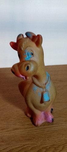 Muñeco De Goma Vaca 0