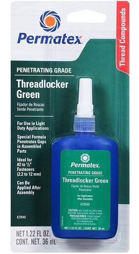 Traba Verde Rulemanes/tornillos 36ml 0