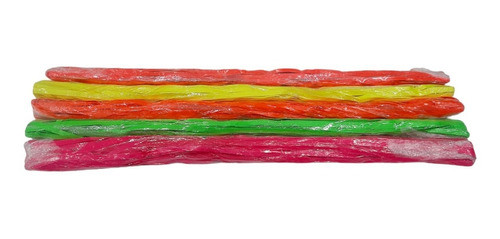 Fita Rabiola Pipa Cabelinho De Anjo Plástico Fluoresc. 50cm 0