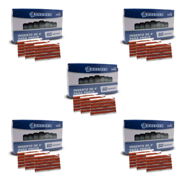 300 Refil P/ Reparo De Pneu S/ Camara Bremen 100 X 6mm 0