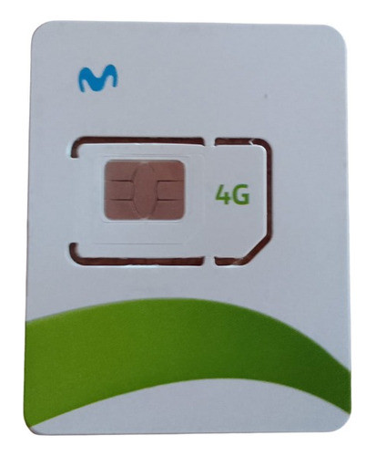 Chip 4g Movistar Coneccion Simple Y Controlada Cambia Numero 0