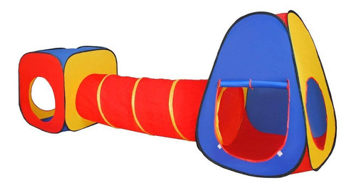 Cubo + Túnel + Carpa Psicomotricidad 0