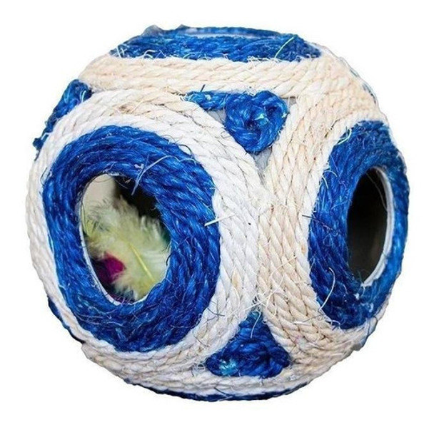 Juguete Pelota Rascador Hilo De Sisal Para Gato 0