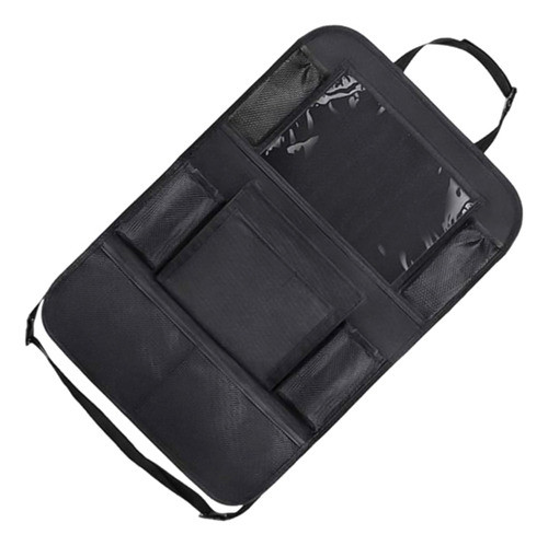 Organizador Auto Respaldo De Asiento Tablet Bolsillos 0