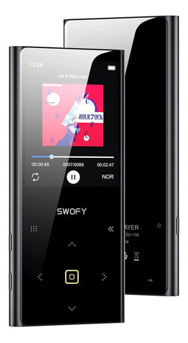 Swofy - Reproductor Mp3 De 32 Gb Con Bluetooth 5.0, Portatil 0