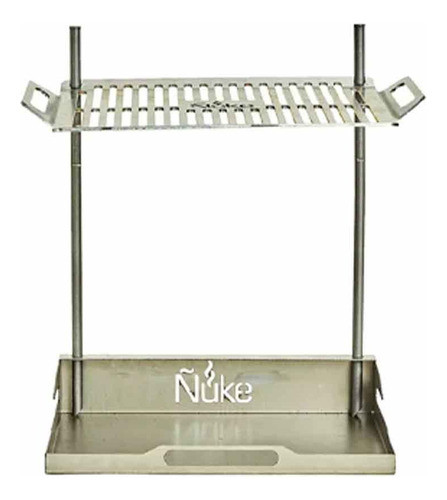 Parrilla Camper Nuke Con Base Porta Fuego Glamping Camping 0