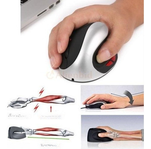 Nuevo 2,4 G Inalámbrico 1600dpi Recargable 6d Diseño Ergonóm 0