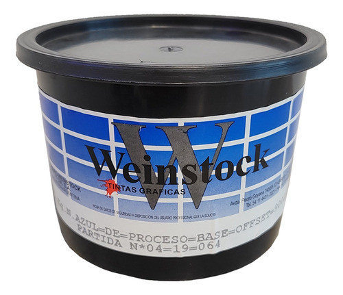 Tinta Azul Proceso Base Weinstock 90025 X 1 Kg 0
