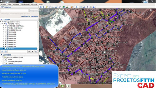 Projetos Ftth  Gpon - Freelancer (preço 525,00 0