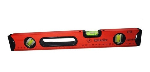 Nivel De Aluminio Con Apoyo 30cm Rottweiler Evol0214 0