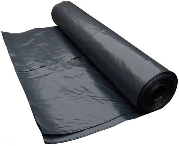 7 Mt Nylon Polietileno Negro 200 Micrones 2 Mt Ancho 0