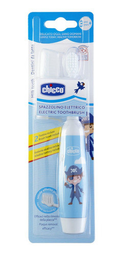 Escova De Dentes Elétrica Chicco Azul 0
