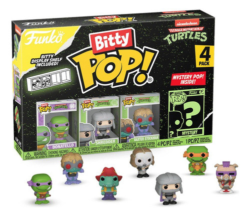 Funko Tmnt Bitty Pop Donatello Nuevo Original 0