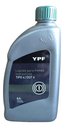 Liquido De Frenos Hidraulicos Dot4 Bidon X 500ml (ypf)  Ypf 0