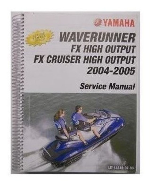 Manual De Serviço Jet Ski Yamaha Fx Cr. Ho / Fx Ho 2005 0
