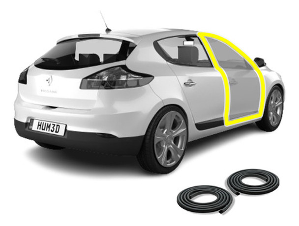Burlete De Puerta Renault Megane 3 Por Unidad 0 Burlete De Puerta Renault Megane 3 Por Unidad 0