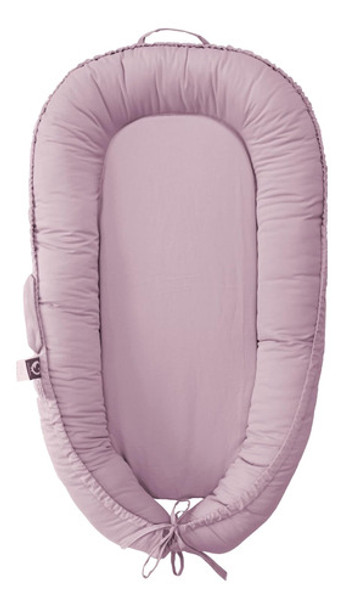 Cuna Bebé Lavanda Blush Para Niños De 0-12 Meses, 100% Algod 0