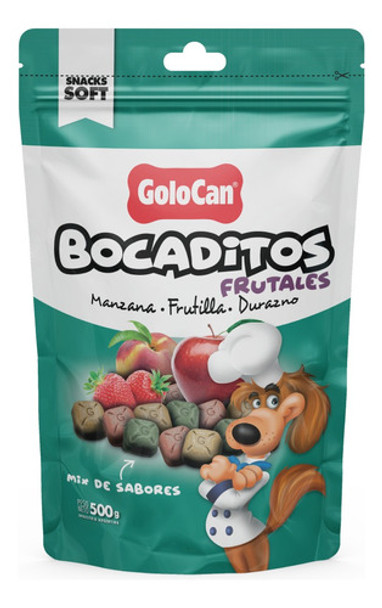 Golocan Bocaditos Frutales X 500 Gr. Pack 3 Unidades 0