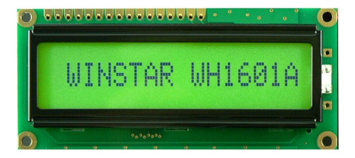 Wh1601a Display Lcd 16x1 Caracteres Sin Bkl X2u 0