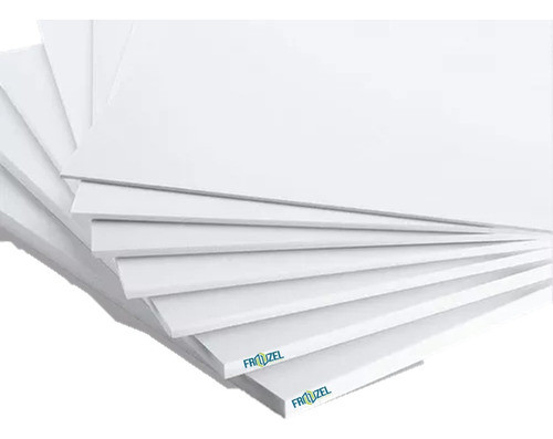 Placa Pvc Rígido 600 X 200 X 0,5 Mm 0