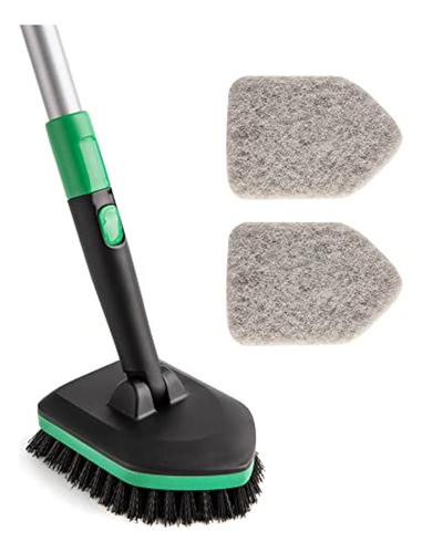 Cepillo Fregador De Baldosas Para Bañeras Eyliden Con Mango 0