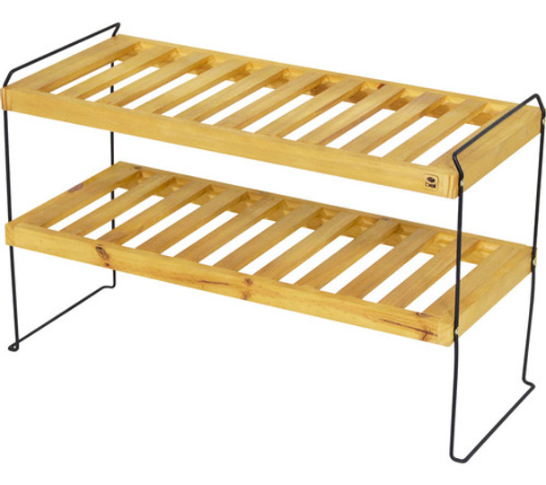 Sapateira Prateleira Estante Pinus Tratado Empilhável 0
