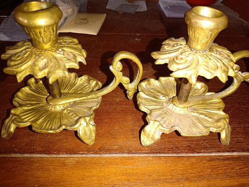 Candelabros De Bronce 0