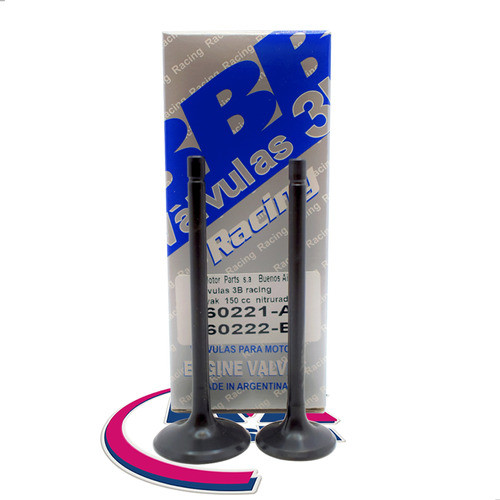 Válvulas Moto 3b Racing Mpi Kayak 150 Nitrurada Competicion 0