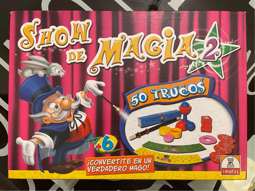 Juego De Mesa Show De Magia.  50 Trucos. Nuevo Sin Uso 0