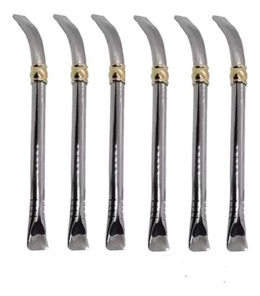 Bombillas Pico De Loro Por Mayor Acero Inoxidable Premium X6 0