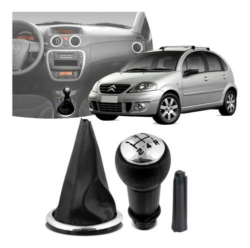 Pomo+funda Palanca De Cambio Citroen C3 0