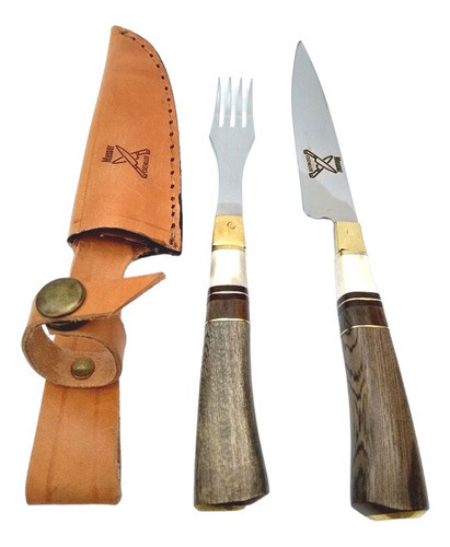 Cuchillo + Tenedor + Vaina Tacuarembo Bis 0