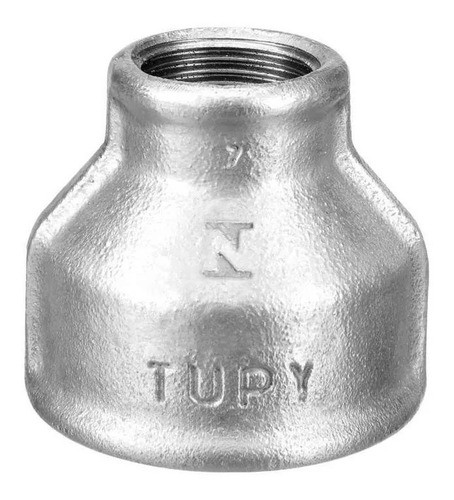 Luva De Redução 11/2x3/4 Bsp Galvanizada tupy 1.1/2x3/4 0