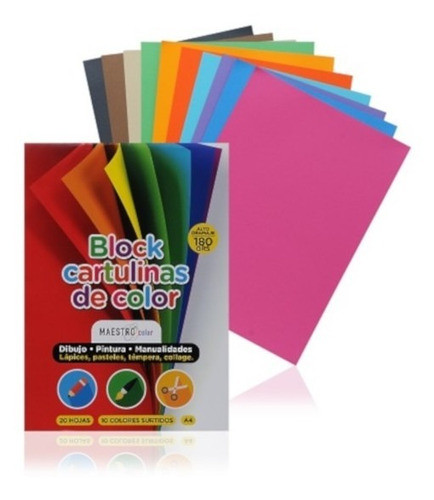 Block Cartulina Color | A4 | Fedrigoni | A4 0