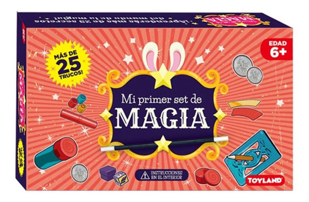 Mi Primer Set De Magia Juego 25 Trucos Toyland Juguete Mago 0