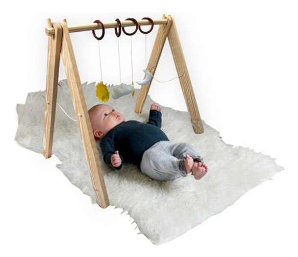 Ginásio De Atividade Infantil Brinquedo Para Bebê Montessori 0