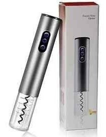 Destapador Sacacorcho Vino Automatico Electrico A Pilas 0